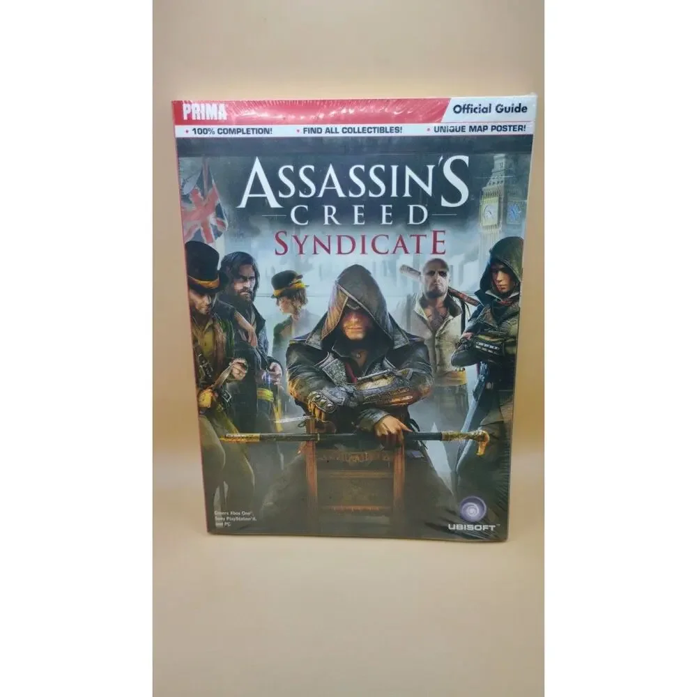 UNOPENED Prima Assassin's Creed Syndicate Official Strategy Guide Book UbiSoft